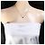 Autre Marque Platinhalskette mit Diamant - Ansicht 6