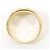 Autre Marque K14 14K Goldring mit Zirkonia Golden - Ansicht 2