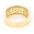 Autre Marque K14 14K Goldring mit Zirkonia Golden - Ansicht 3