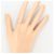 Autre Marque Platinring mit Diamant - Ansicht 5