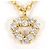 Autre Marque Collana in oro giallo 18K con diamante D'oro