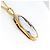 Autre Marque Collar de oro amarillo de 18K con camafeo de concha Dorado - vista 2