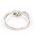 Autre Marque Platinring mit Diamant - Ansicht 3
