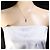 Autre Marque Collar de platino y diamante azul - vista 5