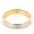 Autre Marque Anello a fascia in oro giallo 18K e platino D'oro - vista 3