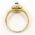 Autre Marque 18K Gelbgold- und Platin-Ring Golden - Ansicht 2