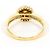 Autre Marque 18K Gelbgold- und Platin-Ring Golden - Ansicht 3