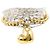 Autre Marque Anello a fascia in oro giallo 18K e platino D'oro
