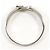 Autre Marque PT900 Platinring mit Diamant - Ansicht 2