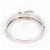 Autre Marque PT900 Platinring mit Diamant - Ansicht 3