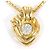 Autre Marque Collana in oro giallo 18K con diamante D'oro