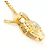 Autre Marque Collana in oro giallo 18K con diamante D'oro - vista 2
