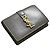 Saint Laurent Cassandra Trifold Geldbörse Grau