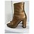 Saint Laurent Botines Lou Oro Bronce Metalizado 37.5 Dorado - vista 2