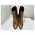 Saint Laurent Botines Lou Oro Bronce Metalizado 37.5 Dorado - vista 5