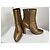 Saint Laurent Botines Lou Oro Bronce Metalizado 37.5 Dorado - vista 7