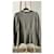 Chanel Kaschmirpullover Grau mit Perlenbesatz  - Ansicht 3
