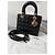 Dior Lady Dior My ABCDior Cannage Lederhandtasche Schwarz - Ansicht 3
