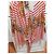 Jean Paul Gaultier Soleil Netz-Cardigan Barockprint Weiß Rot Mehrfarben - Ansicht 8