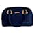 Yves Saint Laurent Sac Bowling Matelassé Nylon Bleu Marine  - vue 1
