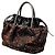 Bolsa de lantejoulas Dolce & Gabbana Preto Bronze