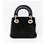 Dior Lady Dior Mini Pelle Nera Perle Nero - vista 2