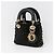 Dior Lady Dior Mini Pelle Nera Perle Nero - vista 3