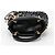 Dior Lady Dior Mini Pelle Nera Perle Nero - vista 5