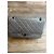 Chanel 2.55 Borsa a Patta Pelle Metallizzata Grigia Grigio - vista 2