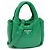 Sac 2way en cuir nappa avec triangle matelassé Prada Vert