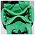 Sac 2way en cuir nappa avec triangle matelassé Prada Vert - vue 4