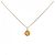 Autre Marque Collar de Piedra de Luna Au750 Dorado