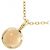 Autre Marque Collar de Piedra de Luna Au750 Dorado - vista 4