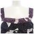Top de seda Chanel Negro Rosa Blanco - vista 6