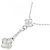 Autre Marque Collana in platino 850 e diamanti Argento - vista 3