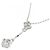 Autre Marque Collana in platino 850 e diamanti Argento - vista 4