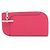 Hermès Pochette in pelle Evercolor con tracolla Hermes GM Rosa