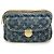 Borsa 2way in denim Monogram Louis Vuitton Blu