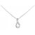 Autre Marque Collana in platino con diamanti PT900 PT850 Argento