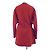 Hermès Abrigo de cachemira Hermes 38 Roja - vista 2
