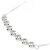 Autre Marque Collana in platino Pt900/Pt850 e diamante Argento - vista 4