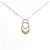 Autre Marque Collana con Diamanti Au750 D'oro