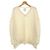 Bally Barrie Punto 100% Cachemira Blanco