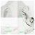 Christian Dior Boutique Wollmischungs-Langes Kleid Silber - Ansicht 9
