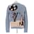 Saint Laurent Robot Pullover Blau Wolle - Ansicht 2