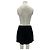 Falda de lana negra Lacoste Talla 38 Negro - vista 2