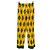Autre Marque Pantalón estampado amarillo, verde y rojo