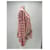 Autre Marque Rosa karierte Bluse mit Patchwork Pink - Ansicht 3