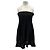 Autre Marque SUNDAY Trägerloses Kleid schwarz Leinen S