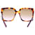 Gucci Gafas de sol oversize Castaño - vista 3